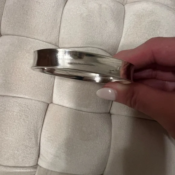 TIFFANY & CO. 1837 sterling silver Extra large bangle bracelet. AUTHENTIC - Picture 3 of 8